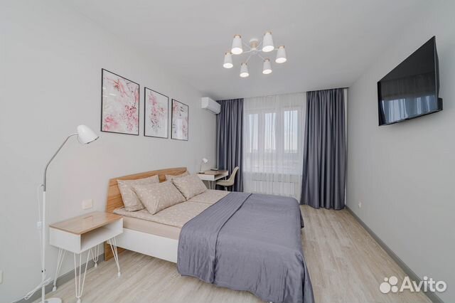 

1-к. квартира, 45 м², 3 кровати