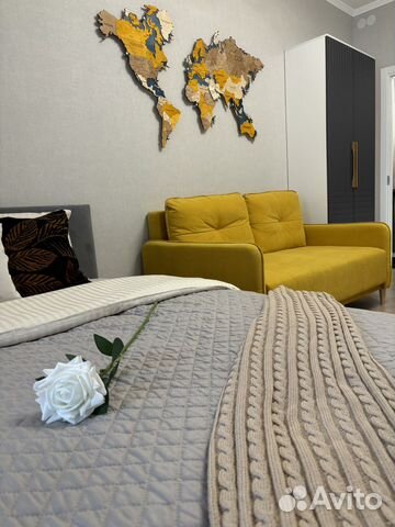 

Квартира-студия, 27 м², 2 кровати