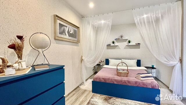 

Квартира-студия, 35 м², 1 кровать