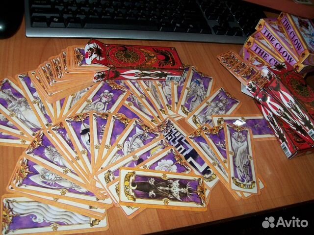 Карты игральные Сакура ловец карт Дозорные Клоу Карты игральные Сакура ловец карт Дозорные Клоу