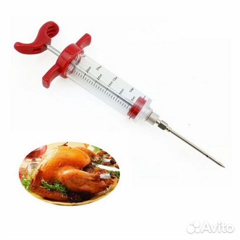 Шприц-инъектор для пропитки мяса маринадом