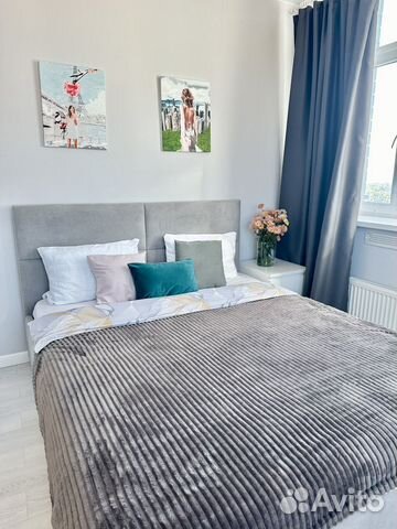 

Квартира-студия, 37 м², 2 кровати