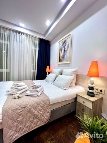 

Квартира-студия, 27 м², 2 кровати
