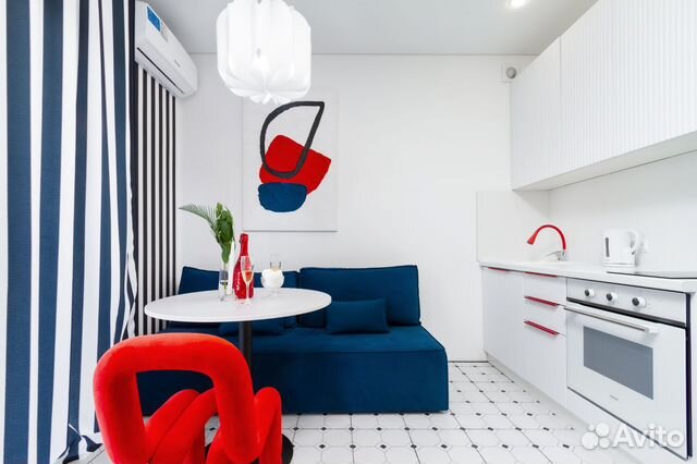 

Квартира-студия, 30 м², 2 кровати