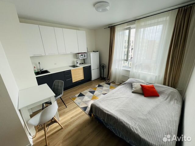 

Квартира-студия, 29 м², 1 кровать