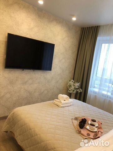 

1-к. квартира, 38 м², 2 кровати