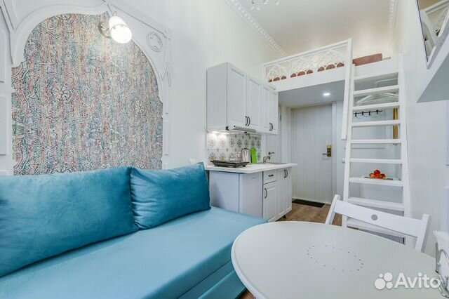 

Квартира-студия, 12 м², 1 кровать