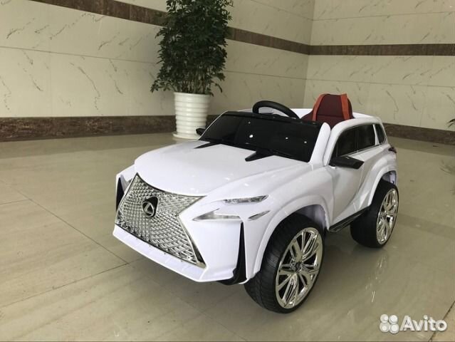 Детский электромобиль Lexus E111KX белый