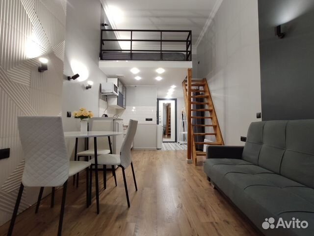 

Квартира-студия, 35 м², 3 кровати