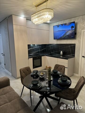

1-к. квартира, 55 м², 2 кровати