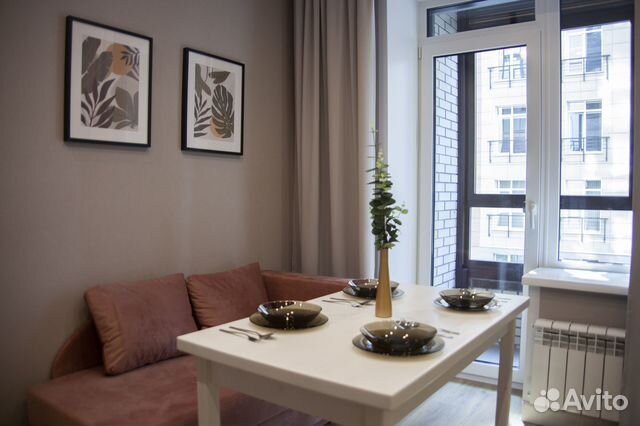 

1-к. квартира, 30 м², 2 кровати