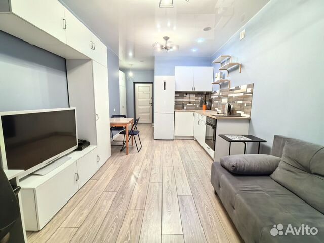 

Квартира-студия, 27 м², 1 кровать