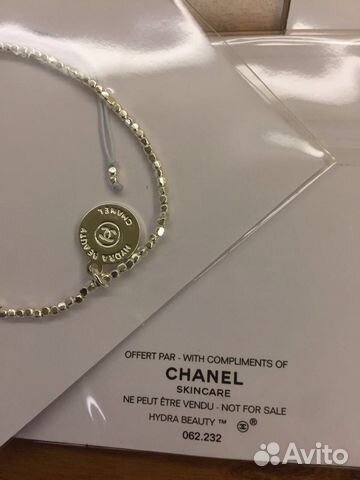 Новый Серебряный браслет Chanel оригинал