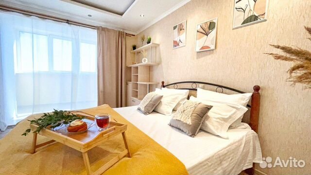 

Квартира-студия, 42 м², 2 кровати
