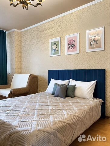 

1-к. квартира, 46 м², 3 кровати