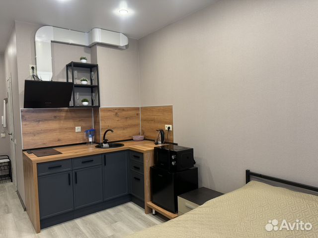 

Квартира-студия, 27 м², 1 кровать