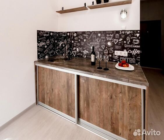 

Квартира-студия, 27 м², 1 кровать