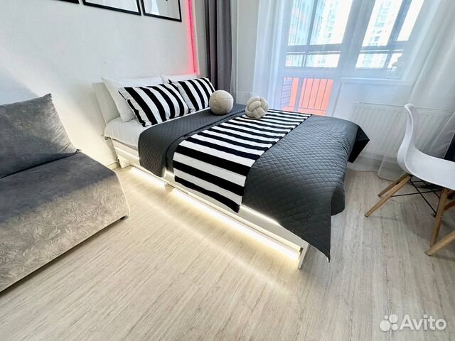 

Квартира-студия, 34,1 м², 2 кровати