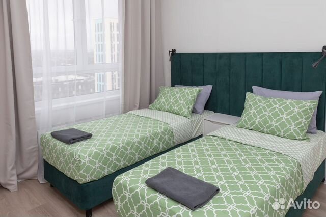 

1-к. квартира, 40 м², 4 кровати