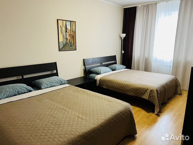 

1-к. квартира, 40 м², 2 кровати