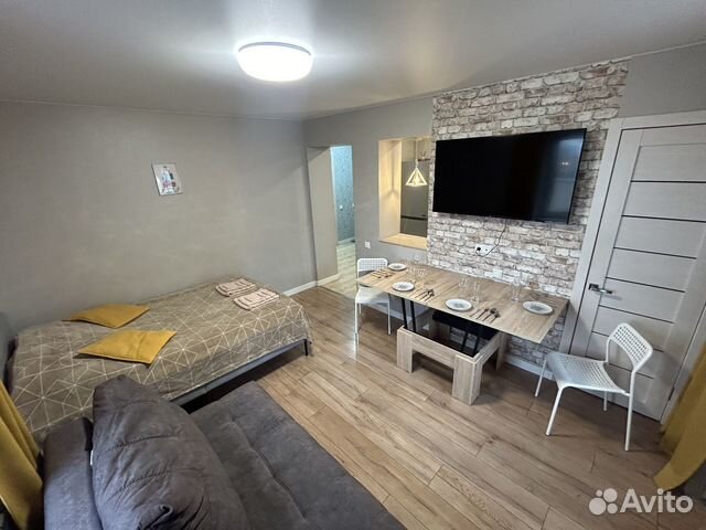 

1-к. квартира, 30 м², 2 кровати