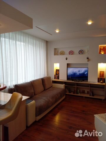 

Квартира-студия, 38 м², 2 кровати