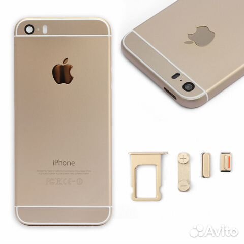 Задняя крышка на Apple iPhone 6(золотой) AAA