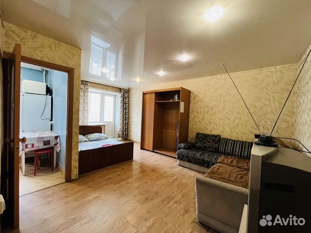 

1-к. квартира, 34 м², 2 кровати