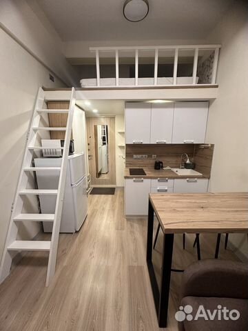 

Квартира-студия, 20 м², 3 кровати