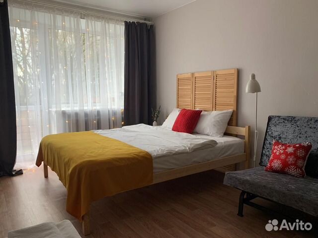 

1-к. квартира, 30 м², 2 кровати