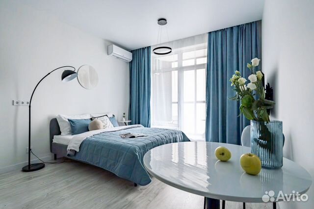 

Квартира-студия, 30 м², 1 кровать