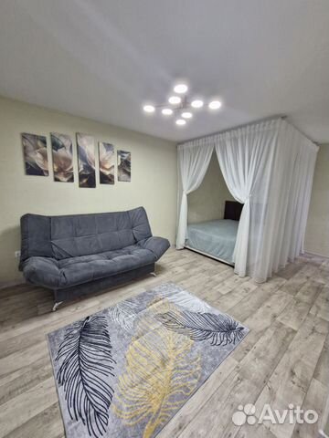 

Квартира-студия, 38 м², 1 кровать