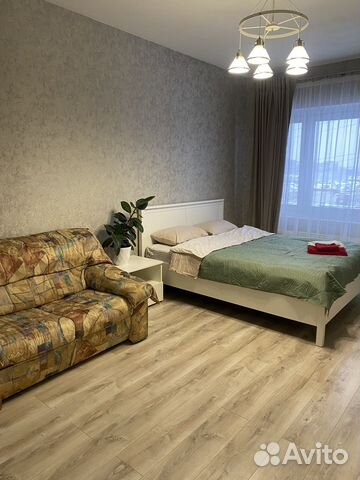 

1-к. квартира, 42 м², 2 кровати