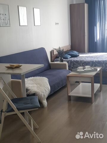 

Квартира-студия, 32 м², 2 кровати