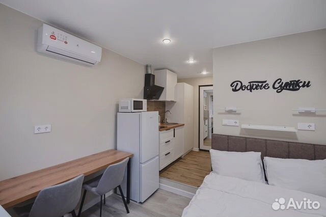 

Квартира-студия, 15 м², 1 кровать