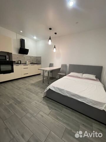

Квартира-студия, 38 м², 2 кровати