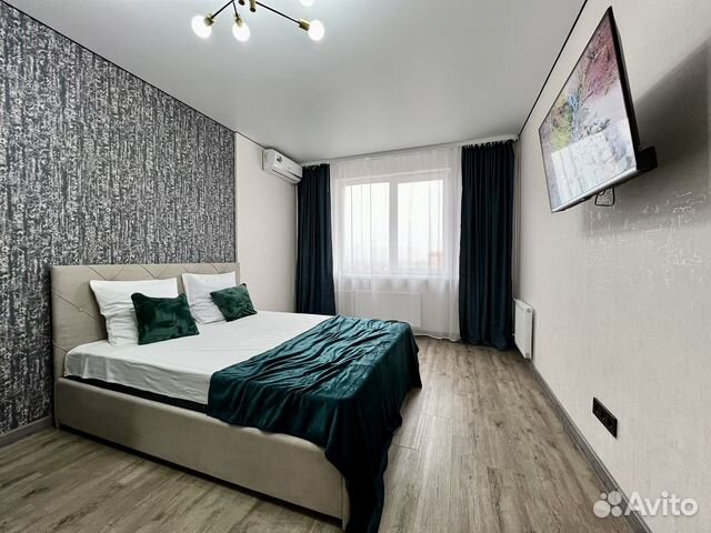 

1-к. квартира, 42 м², 2 кровати