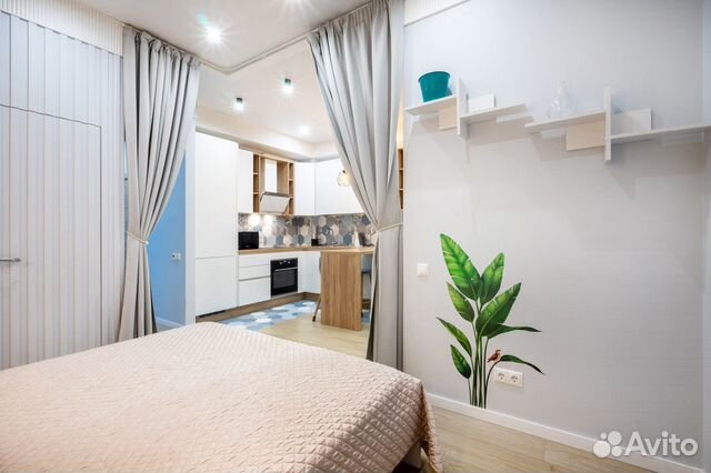 

1-к. квартира, 45 м², 3 кровати