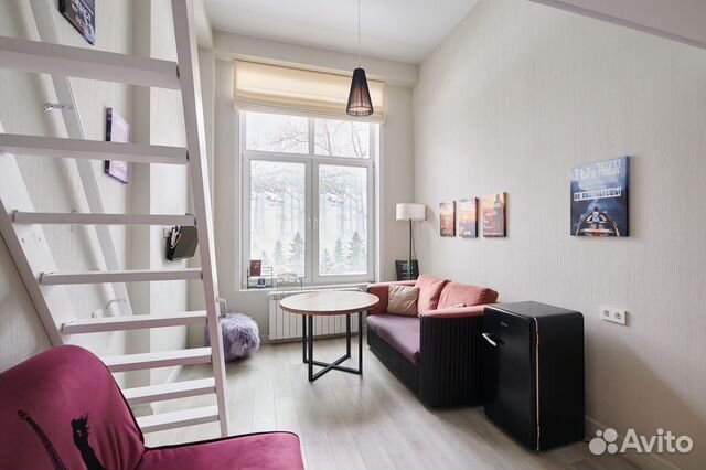 

Квартира-студия, 30 м², 2 кровати