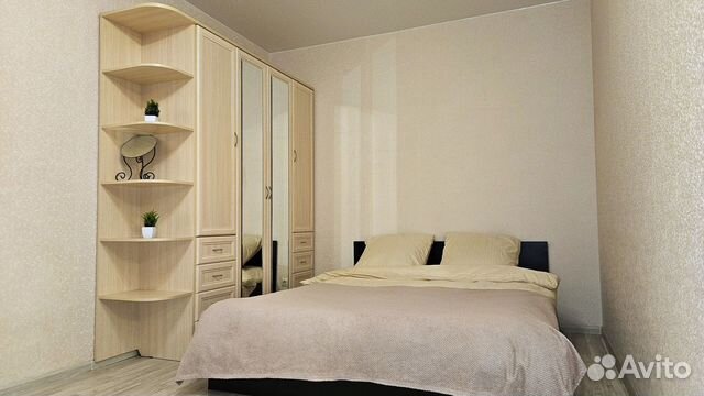 

Квартира-студия, 43 м², 2 кровати