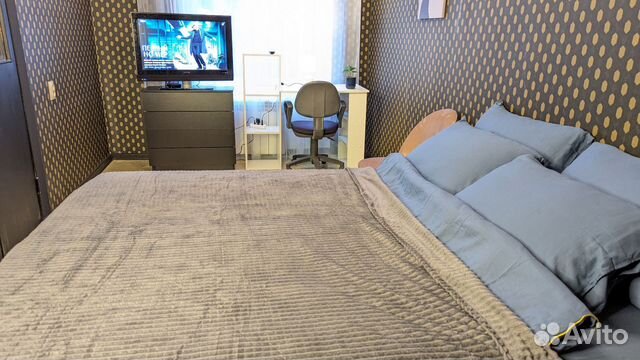 

2-к. квартира, 45 м², 2 кровати