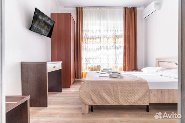 

1-к. квартира, 40 м², 2 кровати