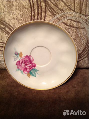 Чашки с блюдцем СССР Дулево