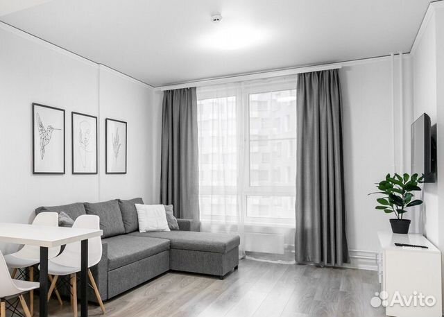 

1-к. квартира, 40 м², 2 кровати
