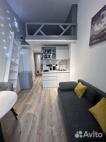 

Квартира-студия, 20 м², 4 кровати