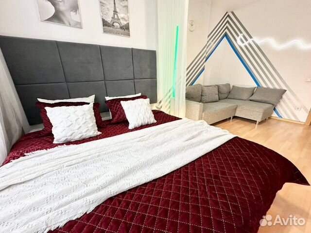 

1-к. квартира, 41,6 м², 2 кровати