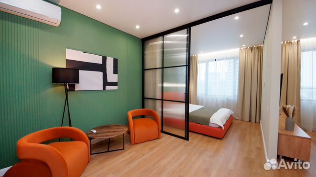 

1-к. квартира, 47 м², 2 кровати