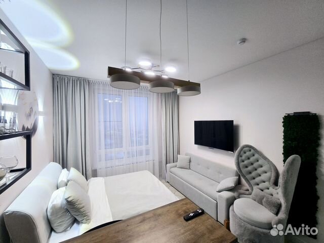 

Квартира-студия, 29 м², 2 кровати