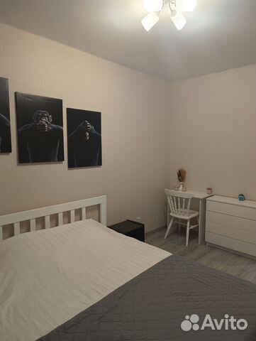 

1-к. квартира, 41 м², 2 кровати