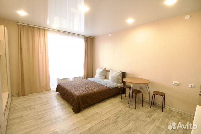 

Квартира-студия, 27 м², 1 кровать